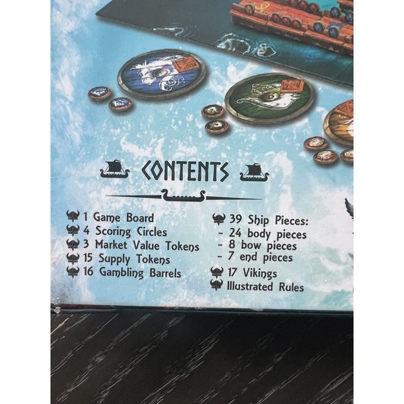 Vikings On Board 2016 Blue Orange Board Game, New and Sealed - Picture 4 of 9
